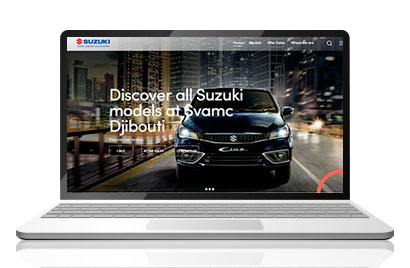 site vitrine Suzuki