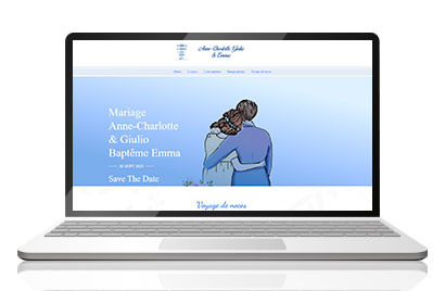 site client mariage et bapteme